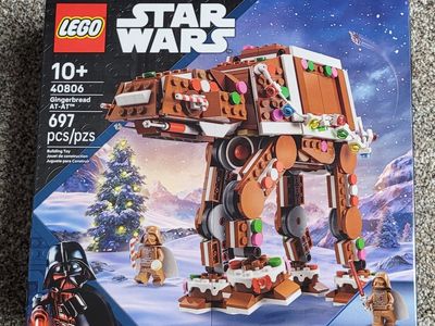 New sealed Lego Gingerbread AT-AT