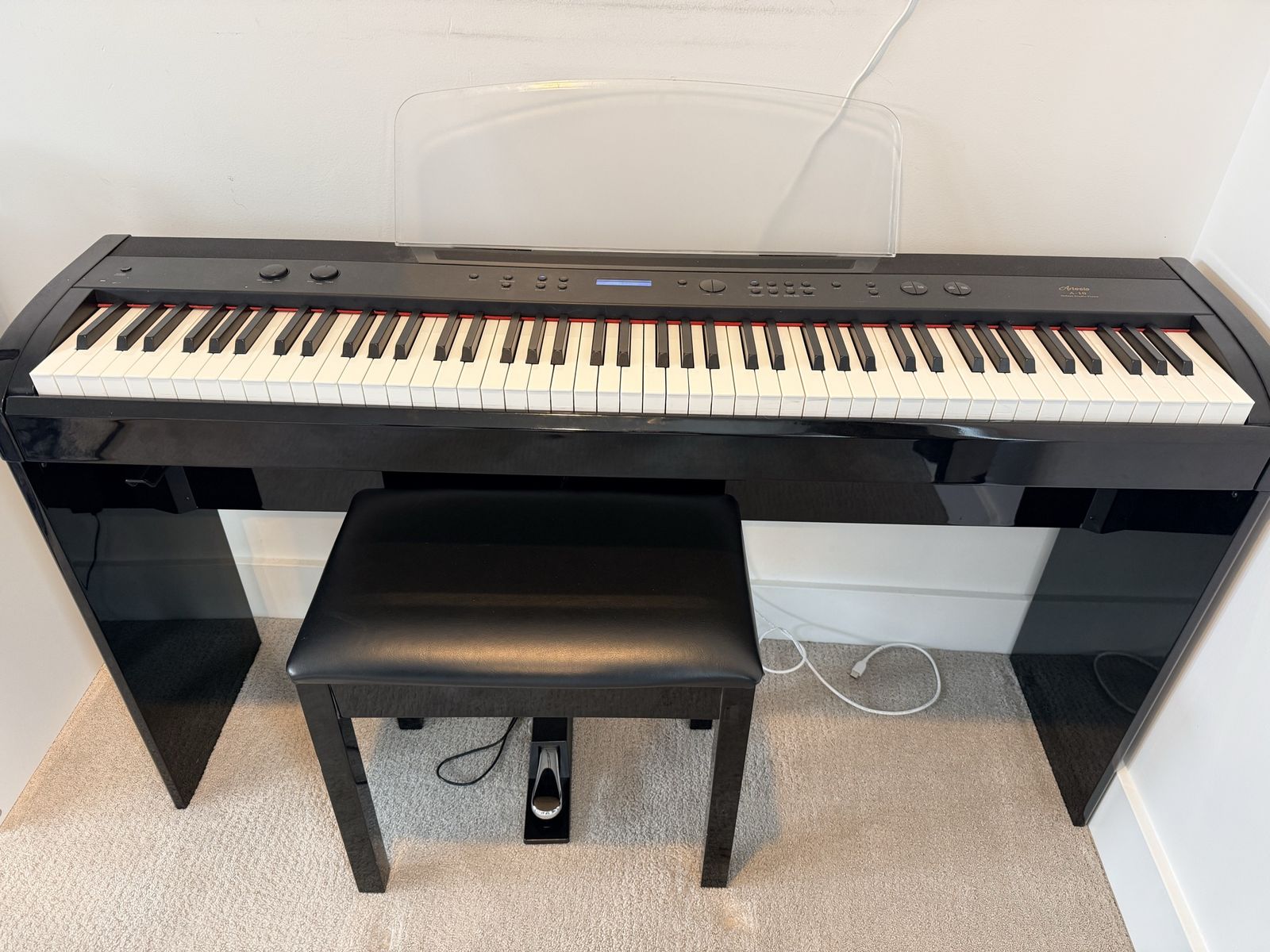 Artesia Digital Piano with Bench and Pedal