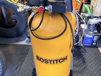 Bostitch 26 Gallon 150 PSI Vertical Air Compressor with Hose
