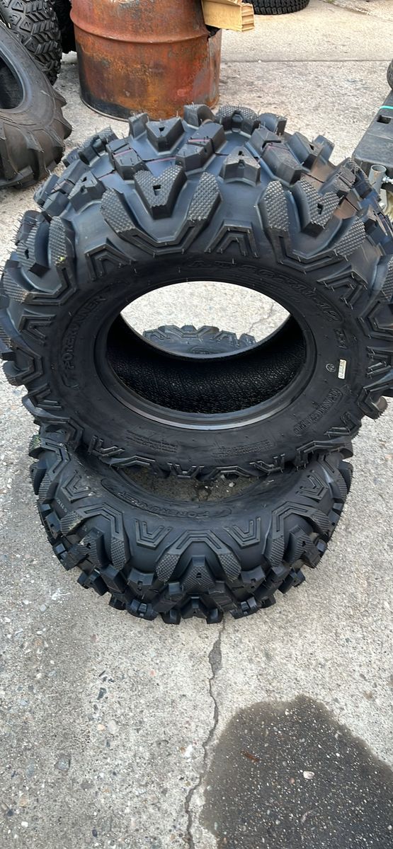 26X11-12 NEW FORERUNNER PAIR OF ATV TIRES