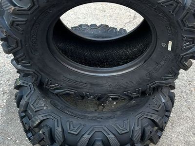 26X11-12 NEW FORERUNNER PAIR OF ATV TIRES