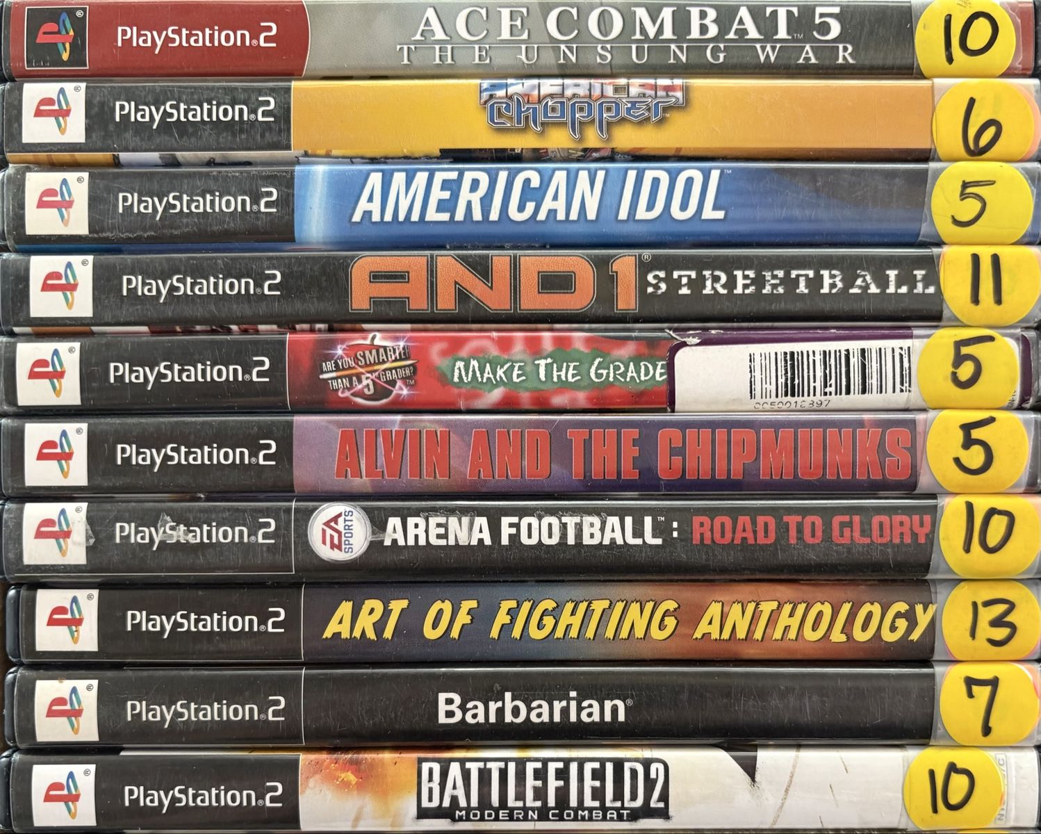 Ps2 Games Starting At 4$ And Up