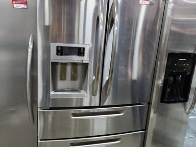 LOW PRICE GUARANTEED! MAYTAG STAINLESS STEEL 4 DOOR FRENCHDOOR FRIDGE!