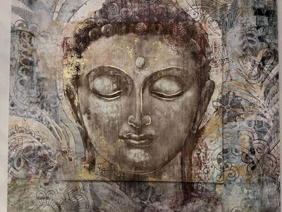 Buddha Head Wall Art