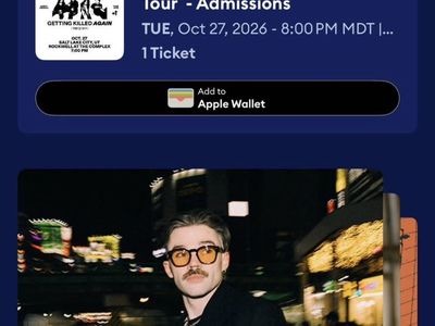 Geese - Getting Killed Again Tour Ticket - Rockwell at the Complex