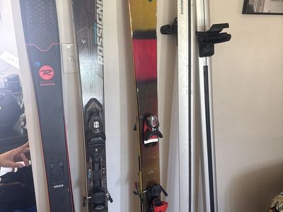 Rossignol and Line skis or Yakima 60” ski rack