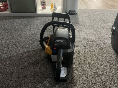 Chainsaw with case