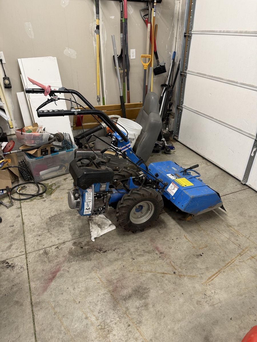 BCS 725 walk behind tractor with attachments