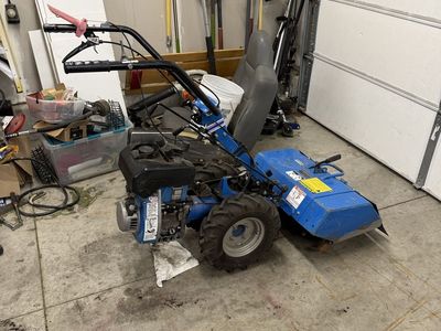 BCS 725 walk behind tractor with attachments