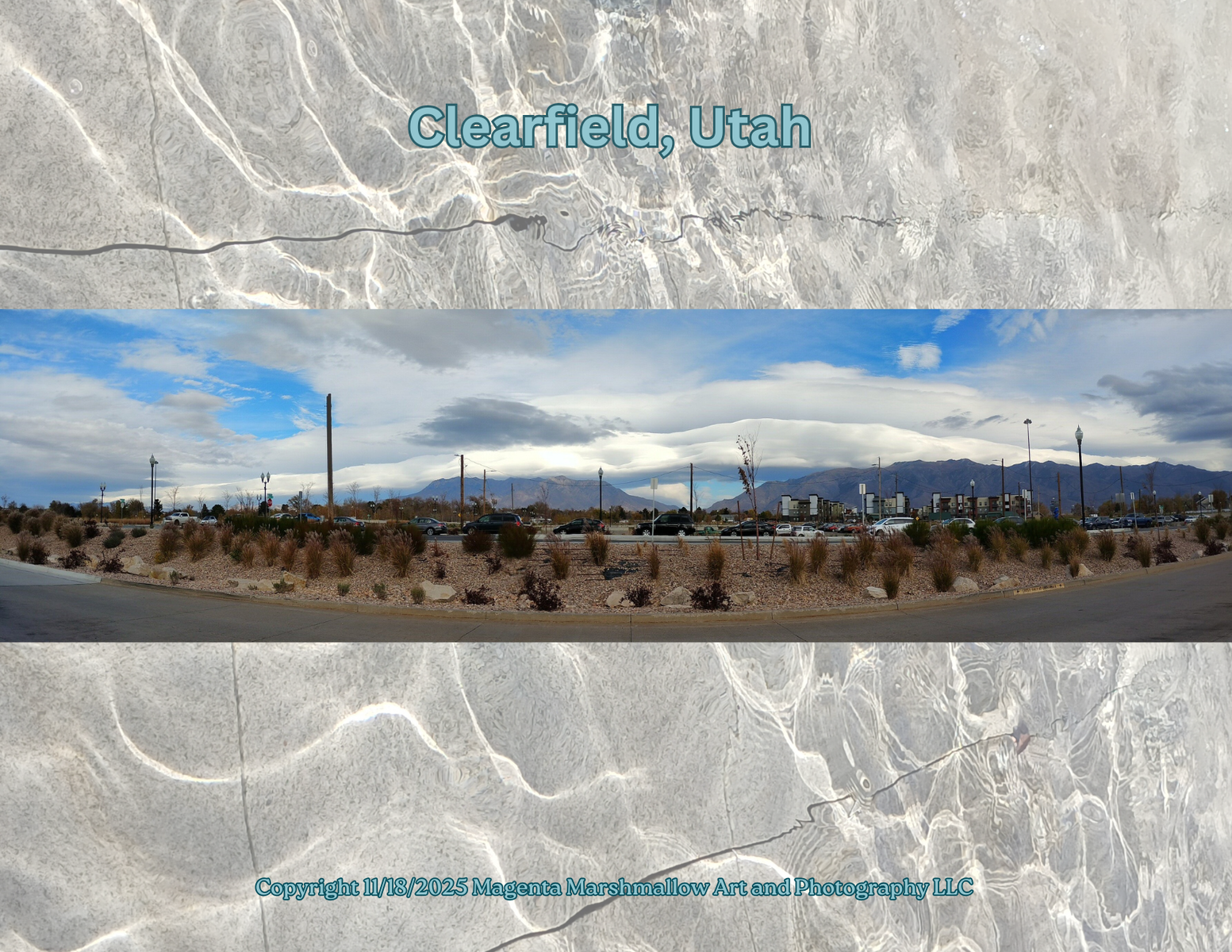 Clearfield, Utah - plush blanket.