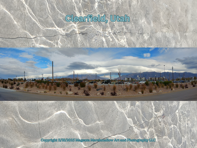 Clearfield, Utah - plush blanket.