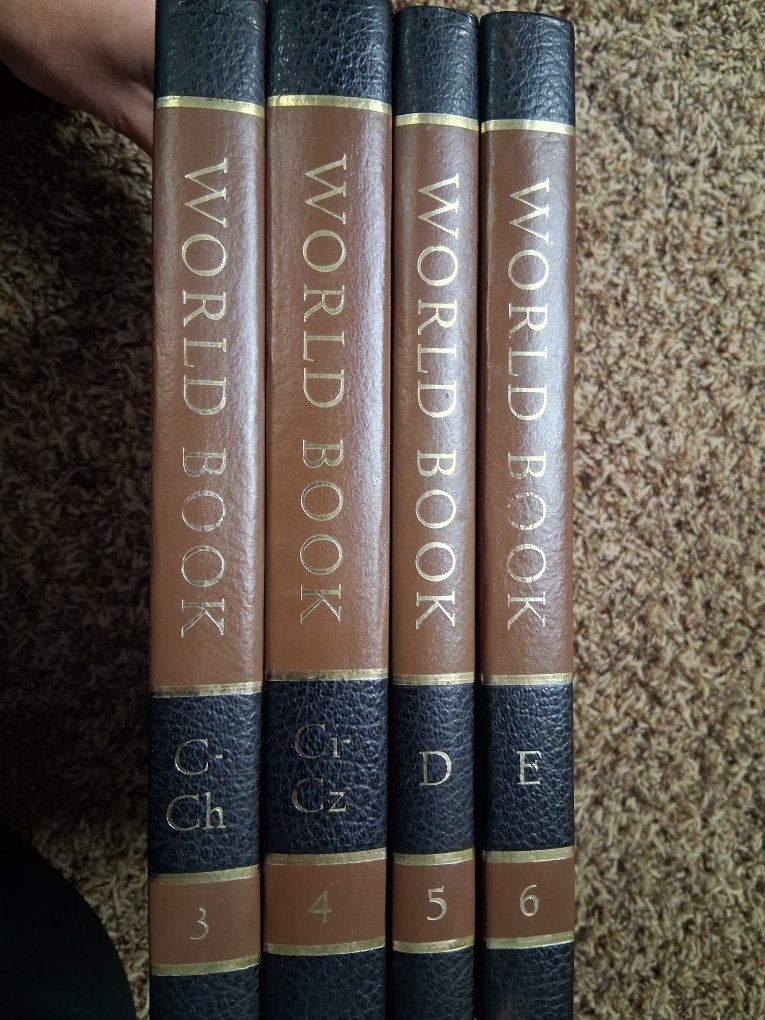 World Book Encyclopedia Complete Set - Vintage Educational Reference Books