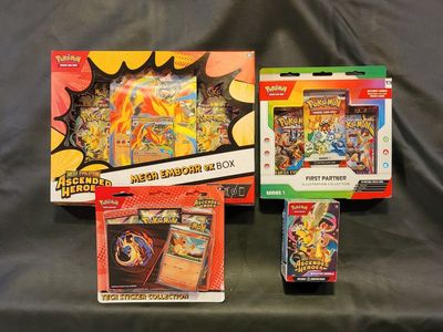 NEW-Mega Evolutions Ascended Heroes Pokemon Bundle