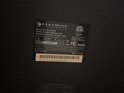Element Electronics ELEFW504 40-inch 720p 60Hz HD LCD TV (Manufactured 2014)