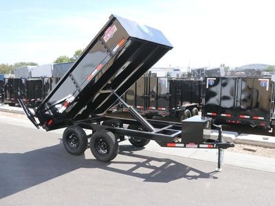 6x10 Victory Bumper Pull Dump 7K Trailer For Sale
