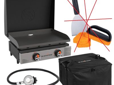 Blackstone 22" 2405NA Omnivore Griddle Tabletop Bundle 1807217 #98667