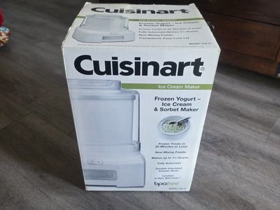 Cuisinart ICE-21 1.5-Quart Ice Cream, Frozen Yogurt & Sorbet Maker