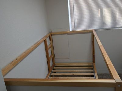 Kids bed from popular Swedish furniture retailer.