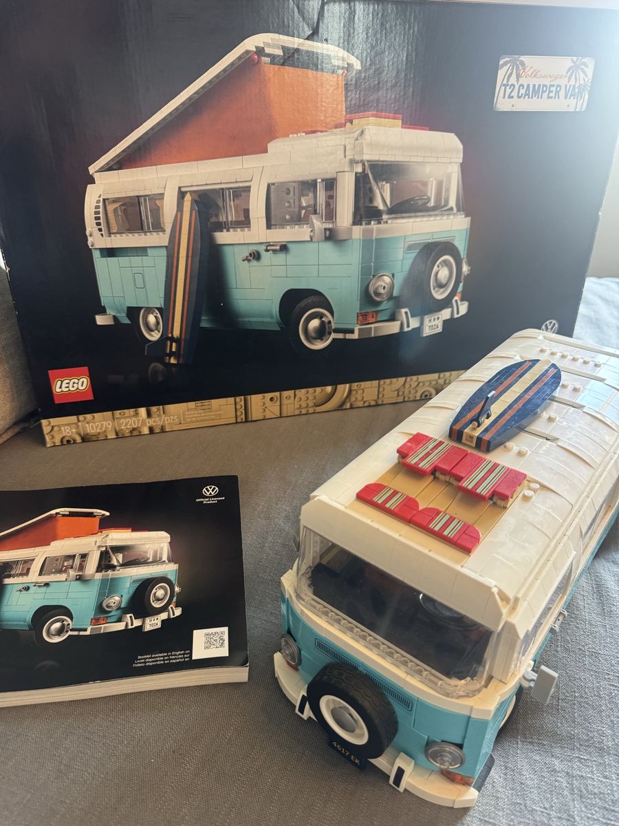 LEGO Creator Expert 10279 Volkswagen T2 Camper Van - 2207 Pcs - Complete Set