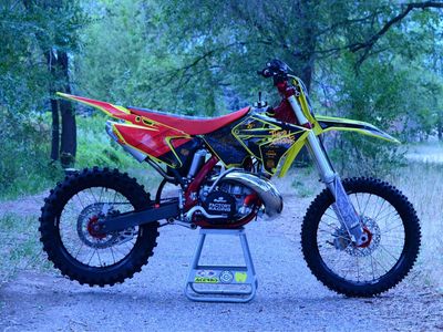 2001 Suzuki RM250 Dirt Bike - 2-Stroke, Factory Racing, Custom Graphics