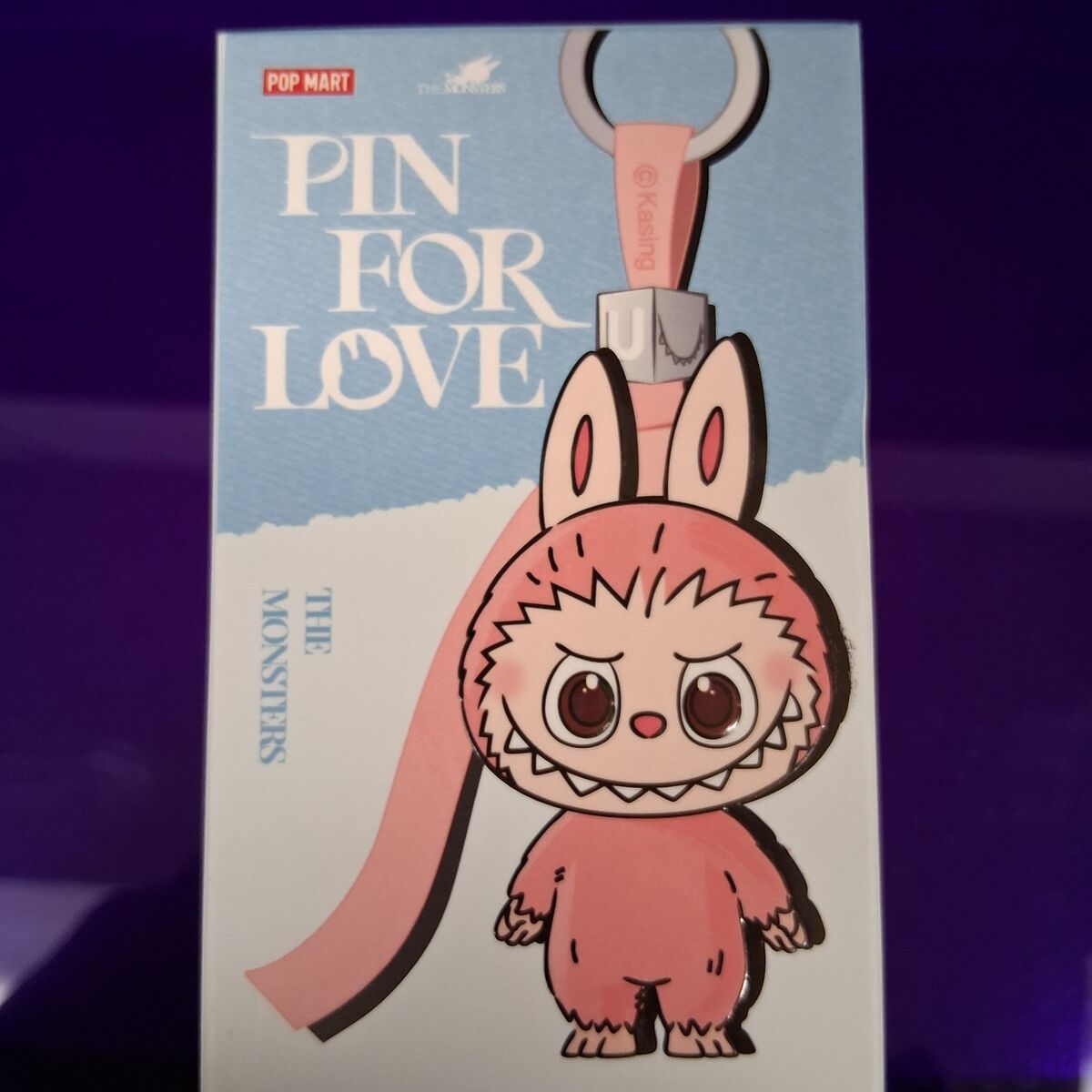 Pop Mart Labubu the Monsters Pin for Love new &