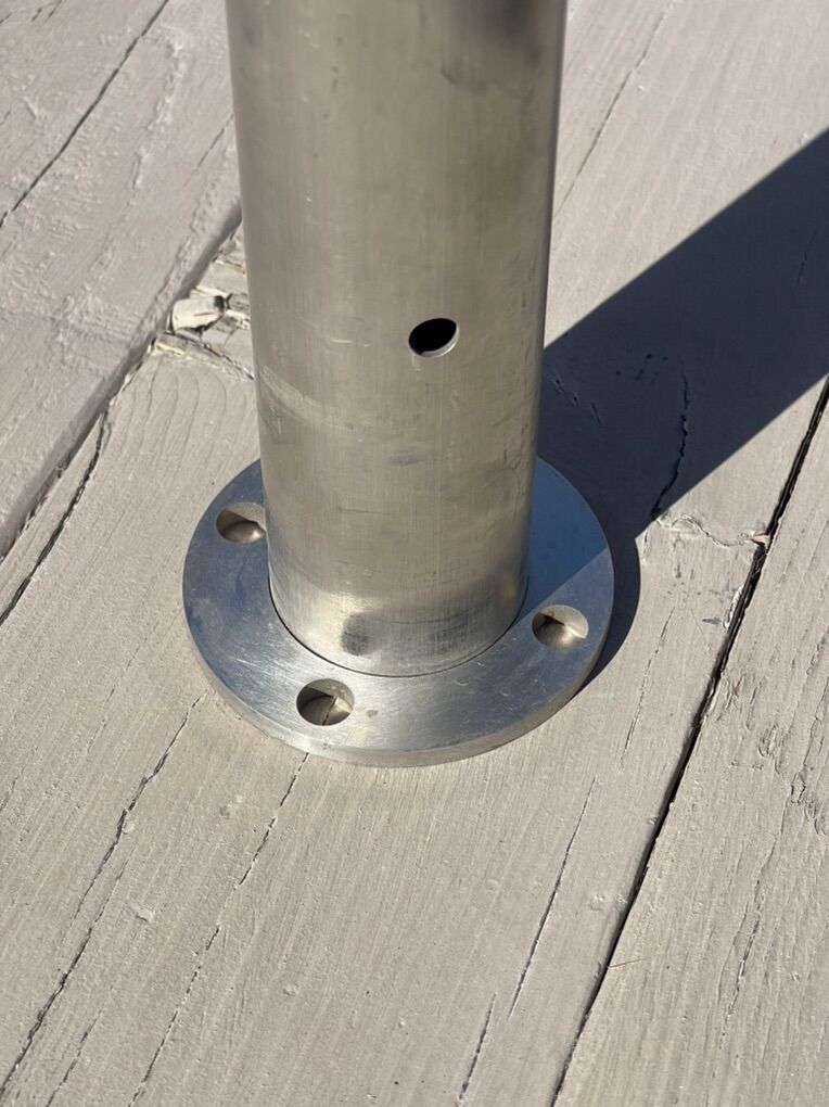 2 Inch Round Stainless Steel Cable Rail Posts  x34
