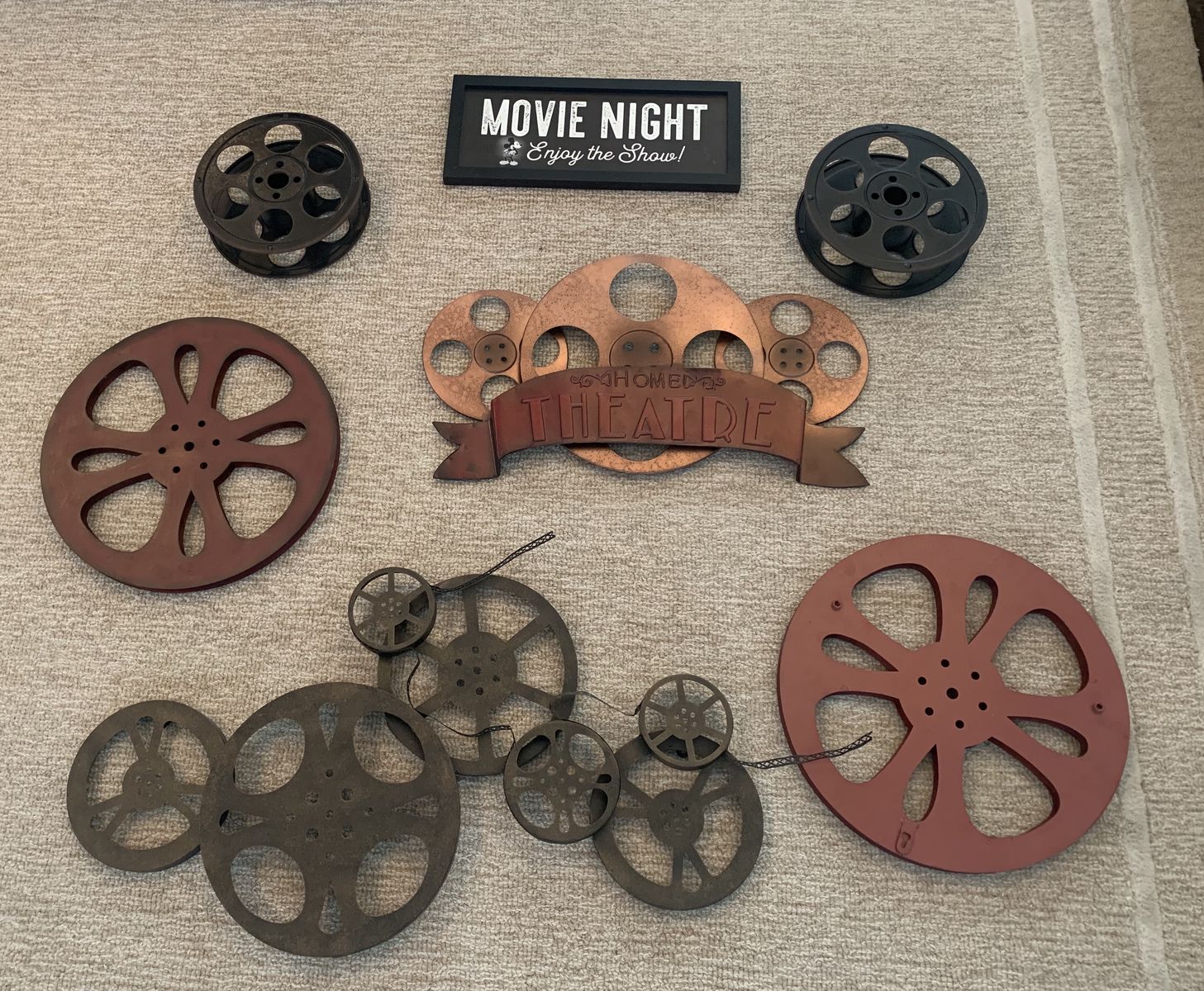 Movie Room 7-Piece Decorative Package