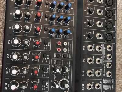 Harbinger L1202fx 12 Channel Mixer W/effects