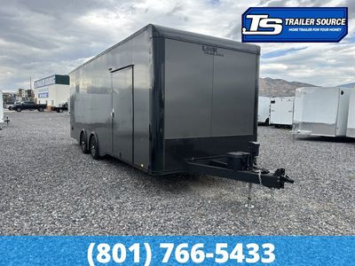 8.5x24 Look Vision Circuit Edition Enclosed Race Car Hauler Trailer - 10K GVWR -