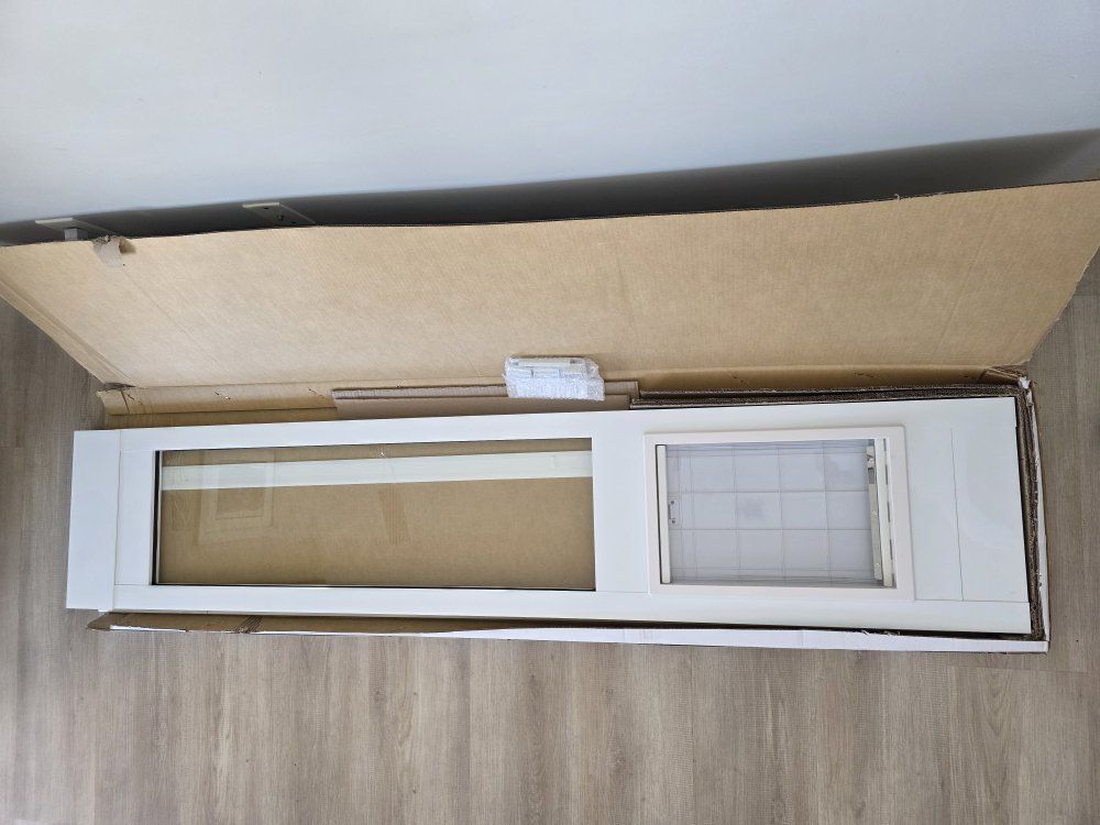 Dog Patio Door Insert for 73.75 in. to 78.5 in. Sliding Glass Door