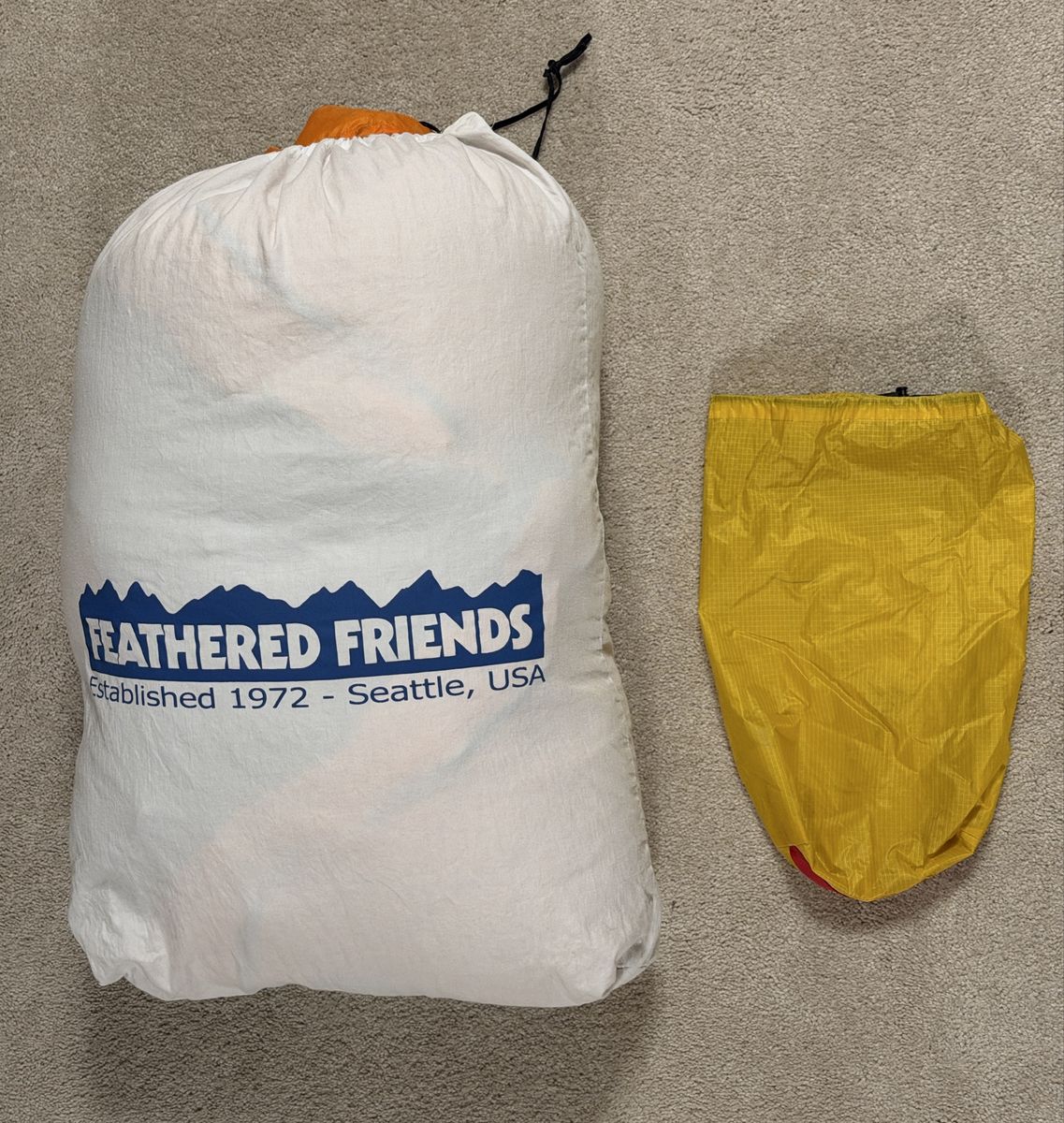 Feathered Friends Flicker UL sleeping bag