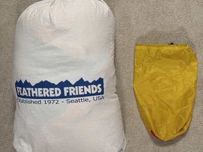 Feathered Friends Flicker UL sleeping bag