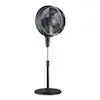 NewAir 18 in. 3-Speed Wide-Angle Oscillating Outdoor Misting Fan and Pedestal Fan