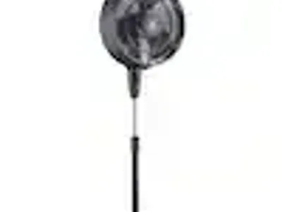 NewAir 18 in. 3-Speed Wide-Angle Oscillating Outdoor Misting Fan and Pedestal Fan