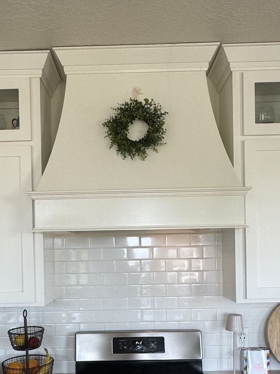 Custom Wood Kitchen Vent Hood - 43"