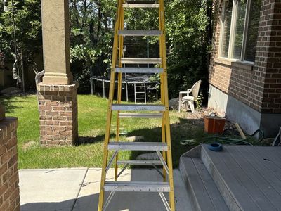 Keller 778 8-Foot Fiberglass Type I Step Ladder - Used, Good Condition