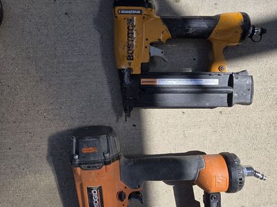 Nail guns 16ga , 18 ga 35$ for both