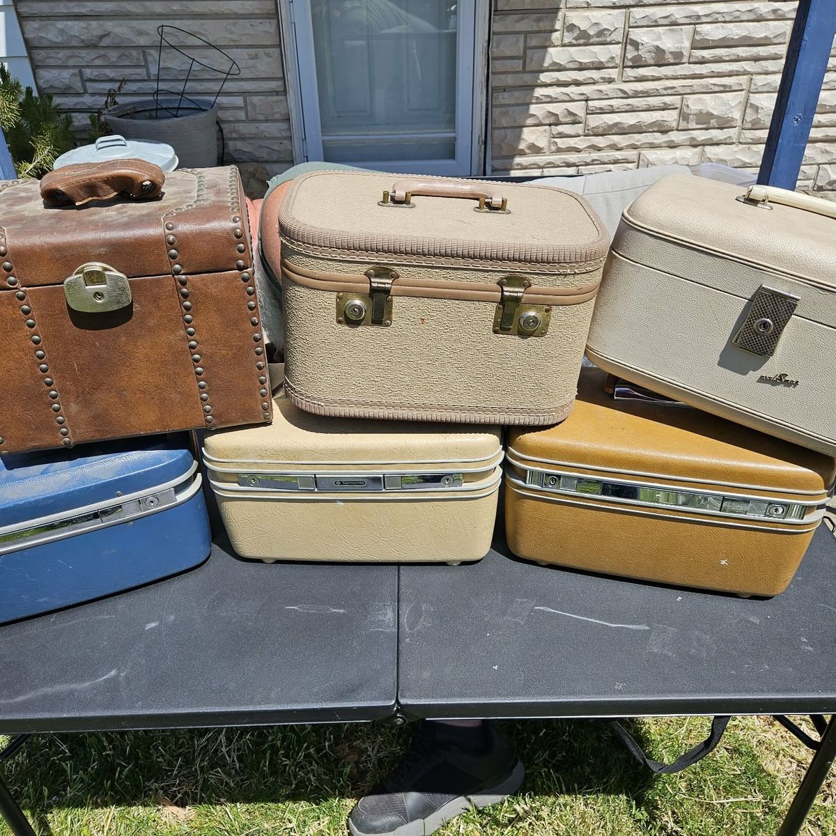 Vintage Train Boxes