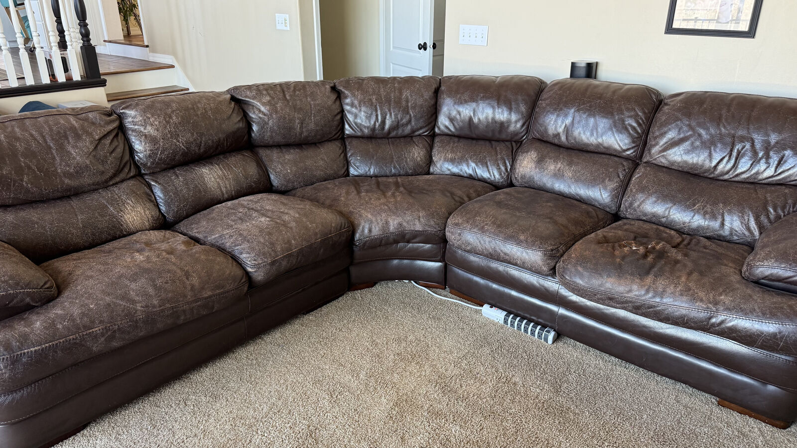 FREE Flexsteel Leather Sectional (sofa, couch)