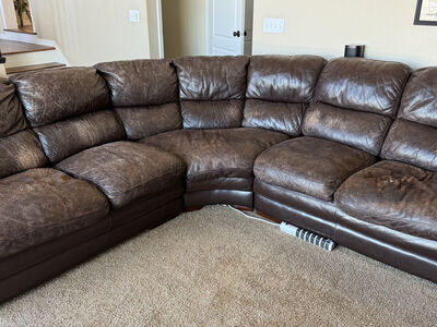 FREE Flexsteel Leather Sectional (sofa, couch)