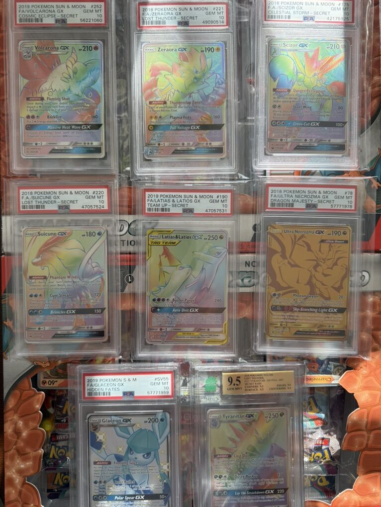 Pokemon Cards - PSA 10 - LOT