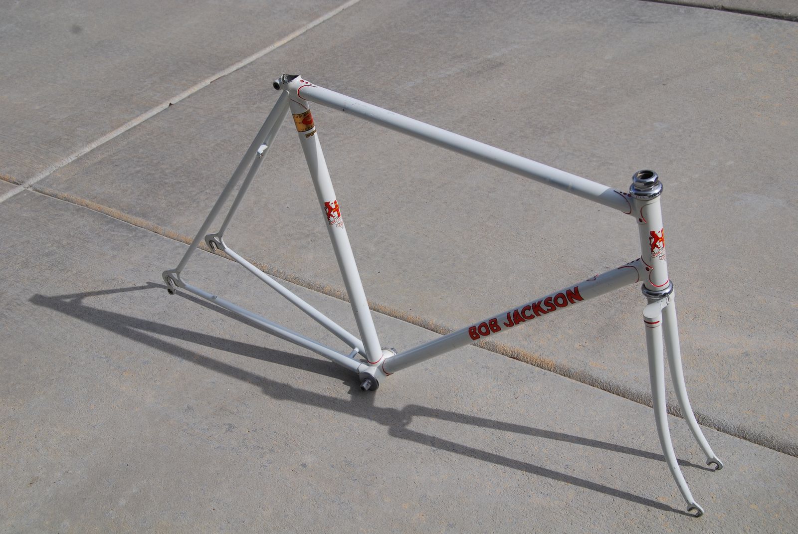 Vintage 1971Bob Jackson steel 57cm road bike Frame/Fork with Campagnolo BB & HSONLY