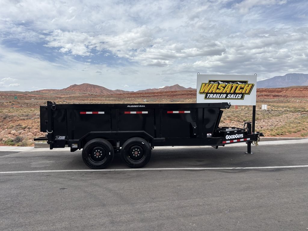 2027 GoodGuys Trailers Raven Black 7 x 14 Low Pro