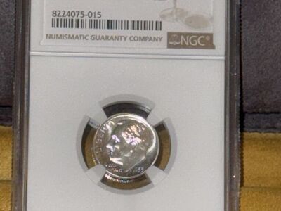 1953 10 Cent NGC Proof 67