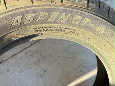 205 65 16 ASPEN GT-AS