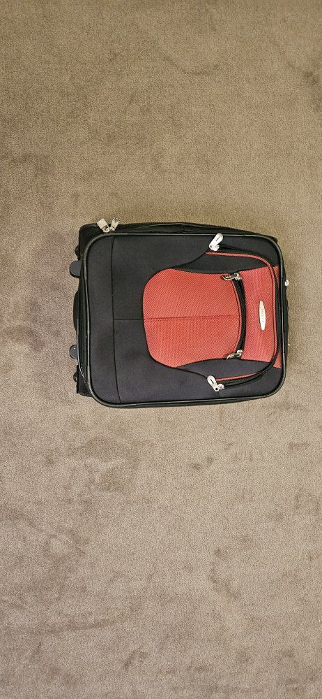 Small Suitcase and Carry Bag