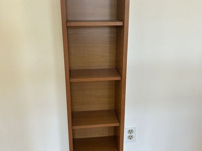 Narrow Bookcase / Display Shelf – Excellent Condition