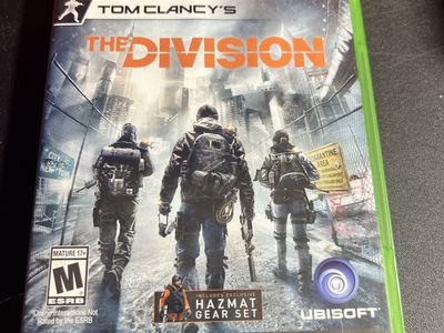 Tom Clancy's The Division - Xbox One Game - Includes Hazmat Gear Set - ESRB M