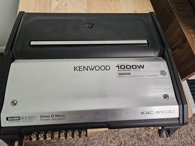 Kenwood KAS 8103D Mono Power Amplifier (Taylorsville) 100.00