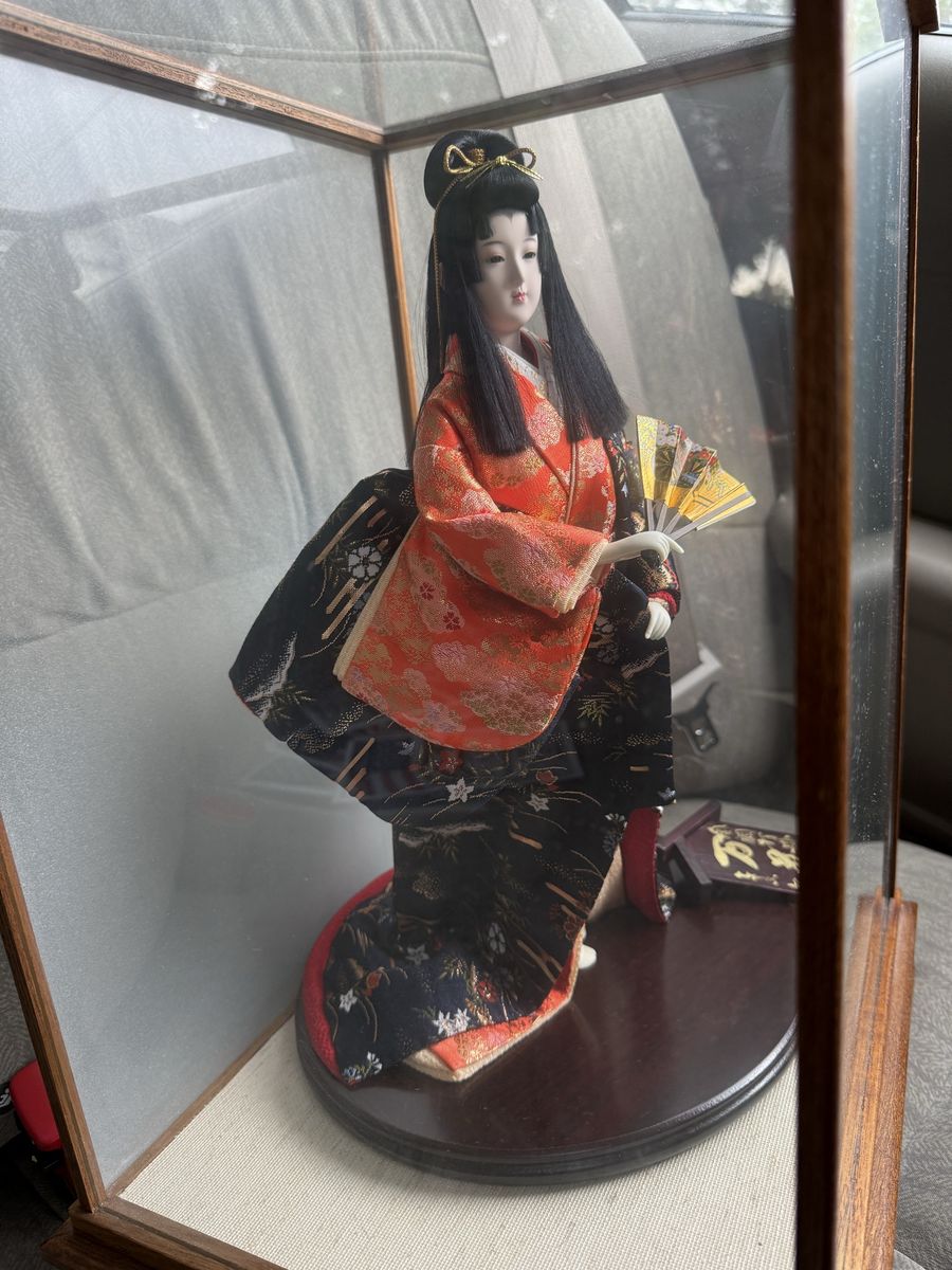 vintage Japanese Oyama doll